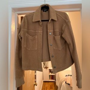 Monrow Teddy Fleece Jacket